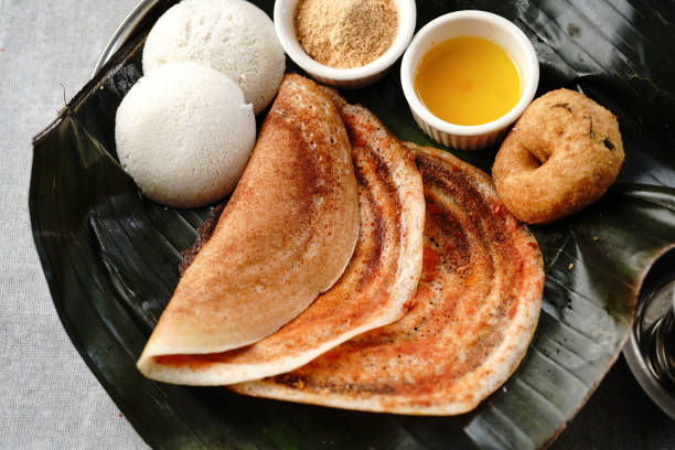 Ravva Dosa + Idly Vada